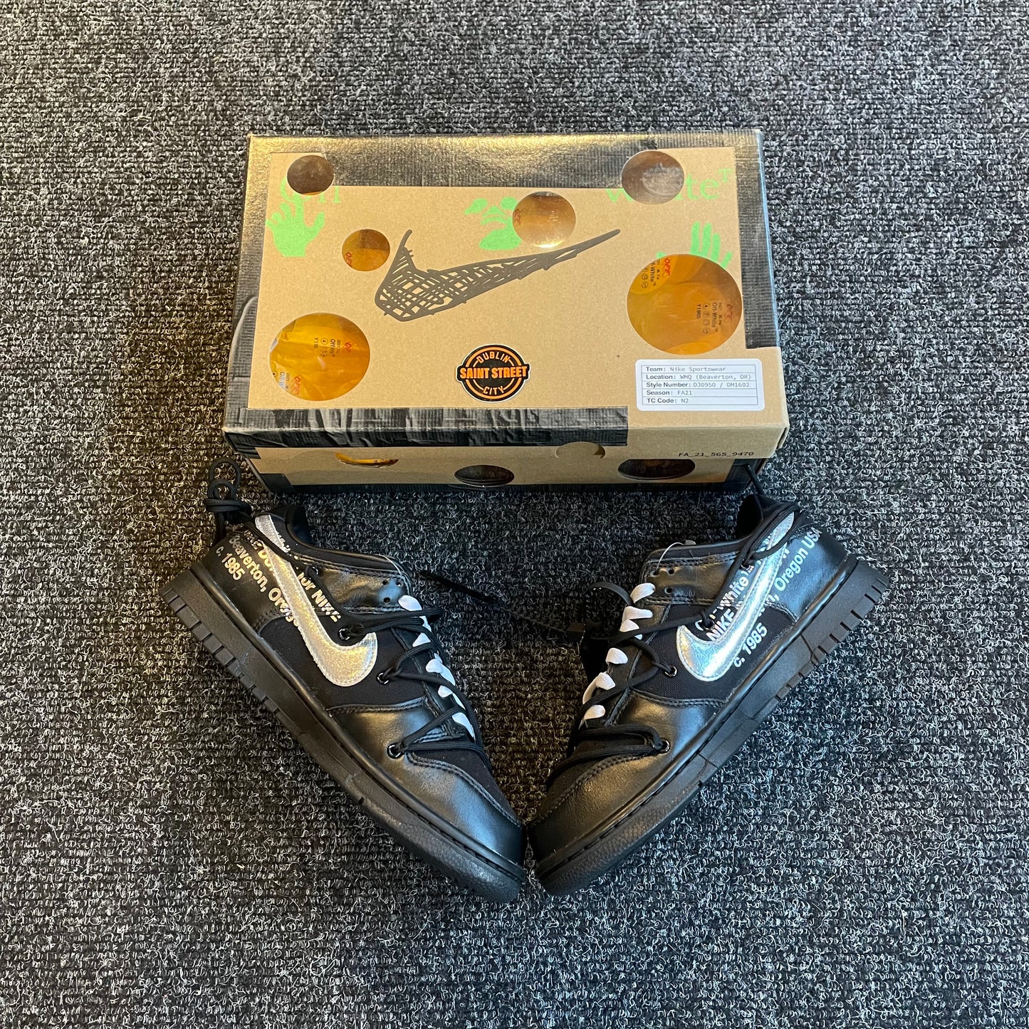 Nike X Off White Dunk Low 'Lot 50'