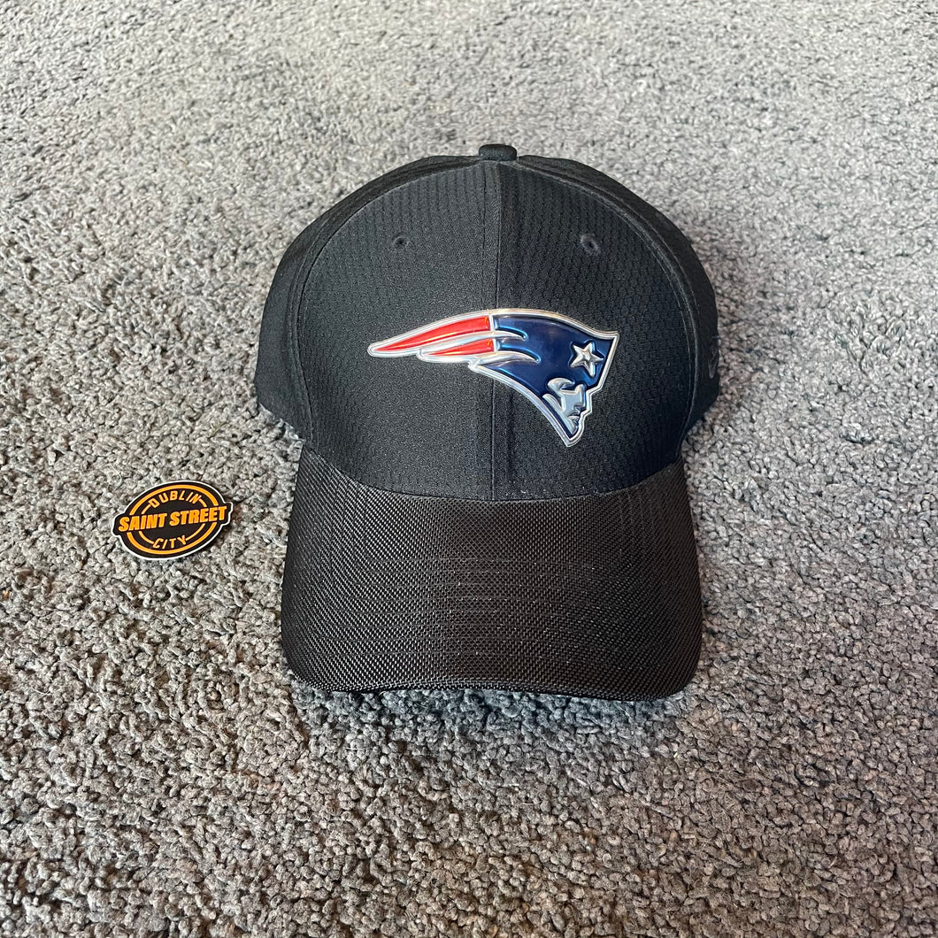 New Era 'Patriots' Black Stretch Fit