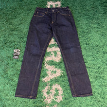 Load image into Gallery viewer, Evisu Jeans White Daicock Flower &#39;Lot 2010&#39;
