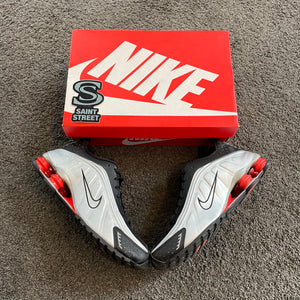 Nike Shox R4 Black Metallic Silver SaintStreetSneakers