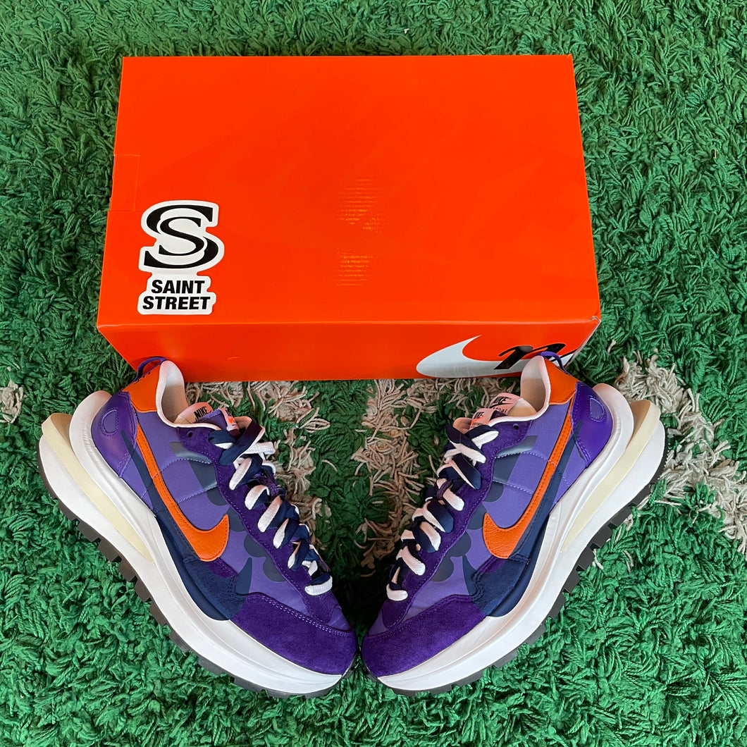Nike X Sacai Vaporwaffle 'Dark Iris'