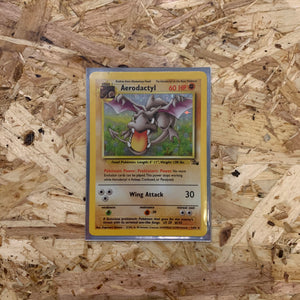 Pokemon Single Card 'Aerodactyl' Holo Rare 1/62 (Fossil Set)