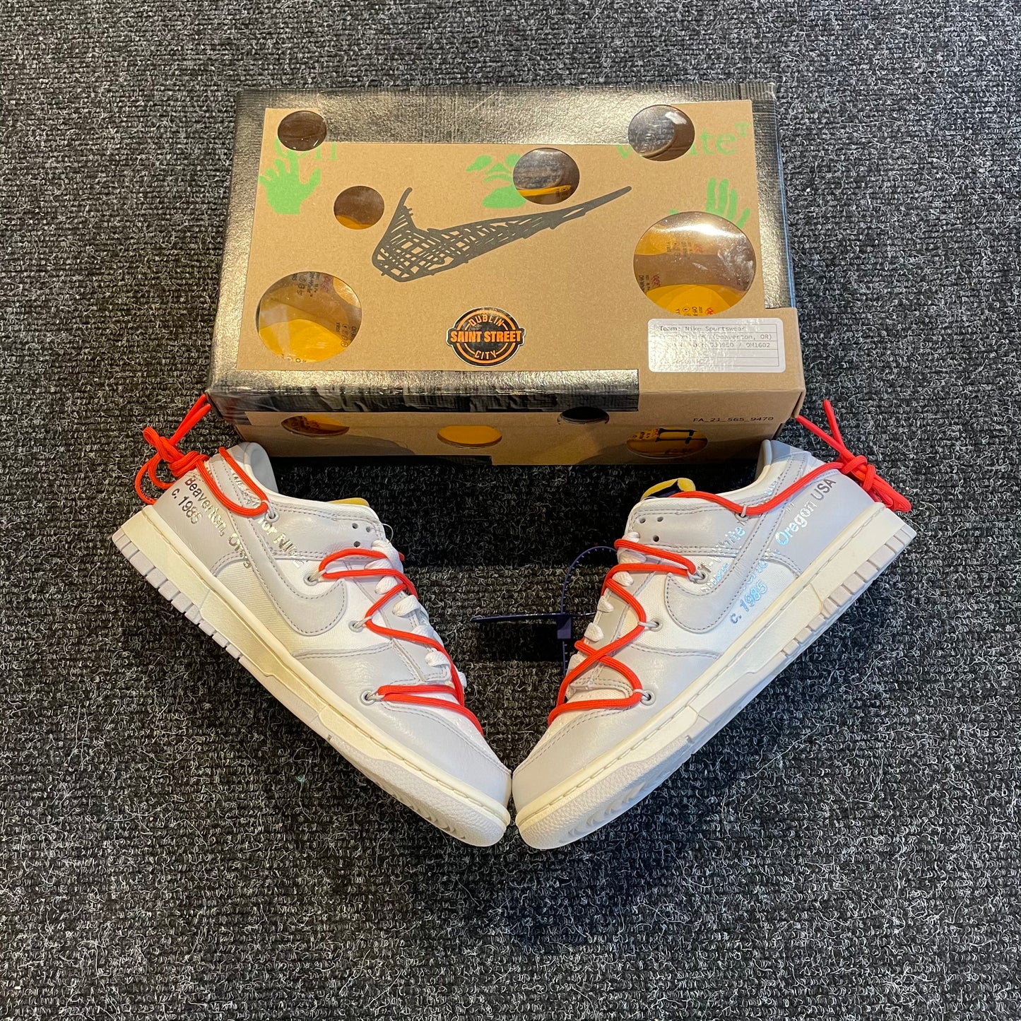 Nike X Off White Dunk Low 'Lot 23'