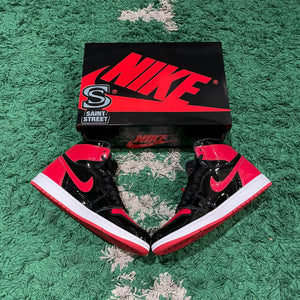 Air Jordan 1 High 'Patent Bred'