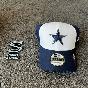 New Era 'Dallas Cowboys' 9Forty Cap White/Navy (Online Only)