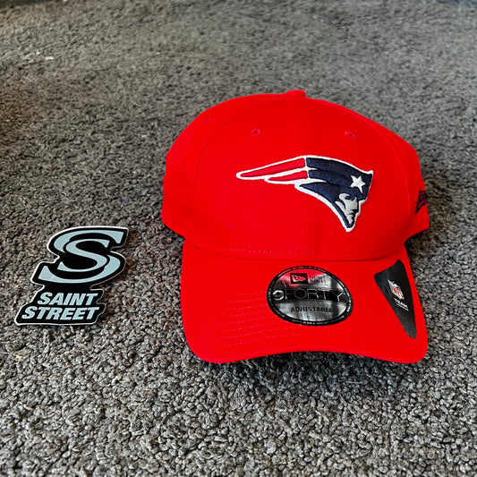 New Era 'New England Patriots' 9Forty Cap Red