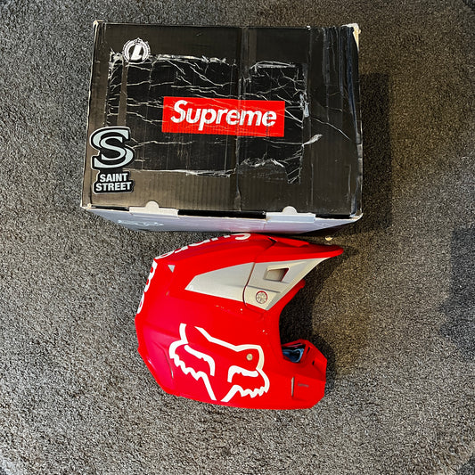 Supreme Fox Racing V2 Helmet Red
