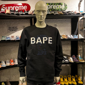 Bape College Head Logo Crewneck