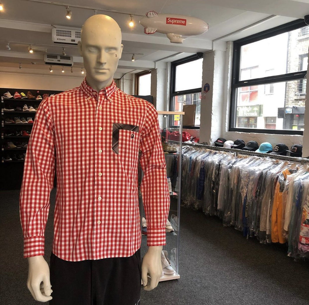 Bape 'Check' Shirt