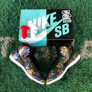 Nike X Concepts SB Dunk High 'Stained Glass'