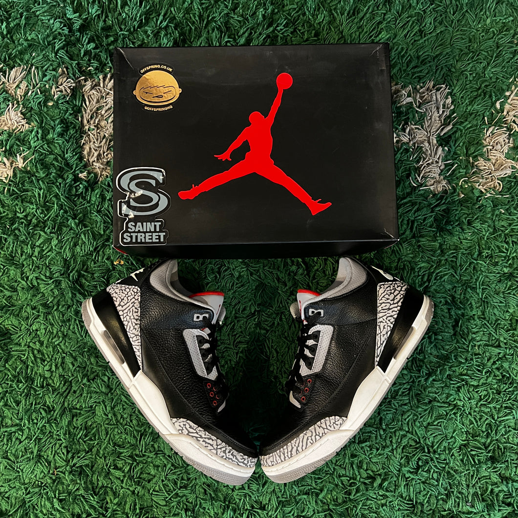 Air Jordan 3 'Black Cement'