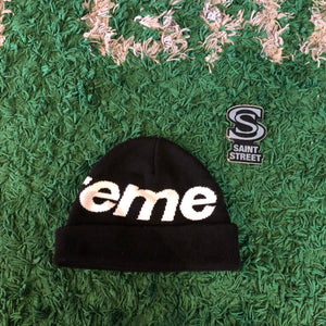 Supreme Big Logo Beanie