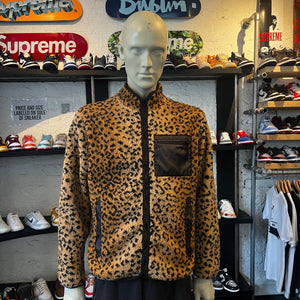 Supreme Leopard Fleece Reversible Jacket