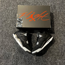 Load image into Gallery viewer, Air Jordan 4 &#39;Black Canvas&#39;
