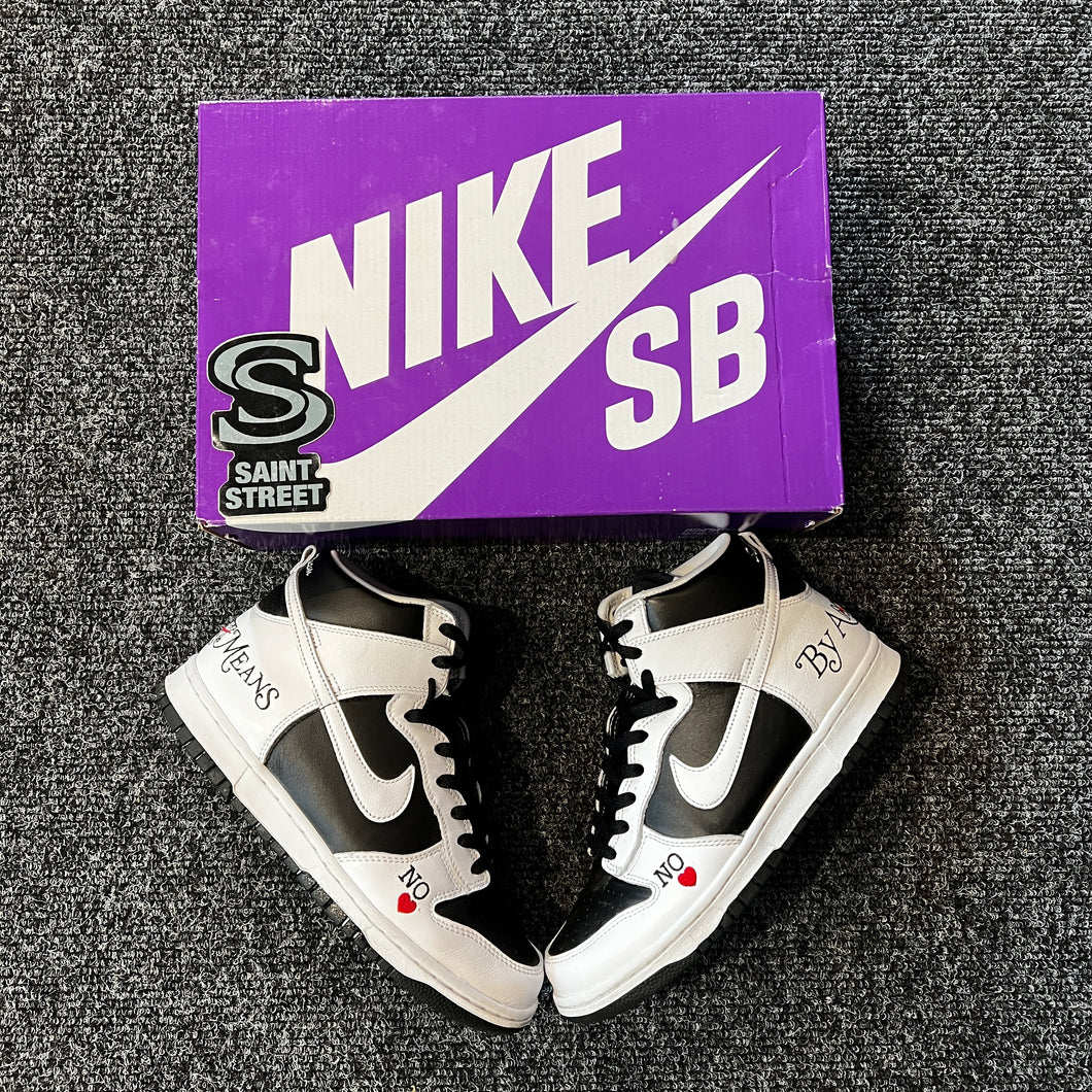 Nike X Supreme SB Dunk High 'By Any Means'