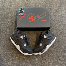 Load image into Gallery viewer, Air Jordan 4 &#39;Black Canvas&#39;
