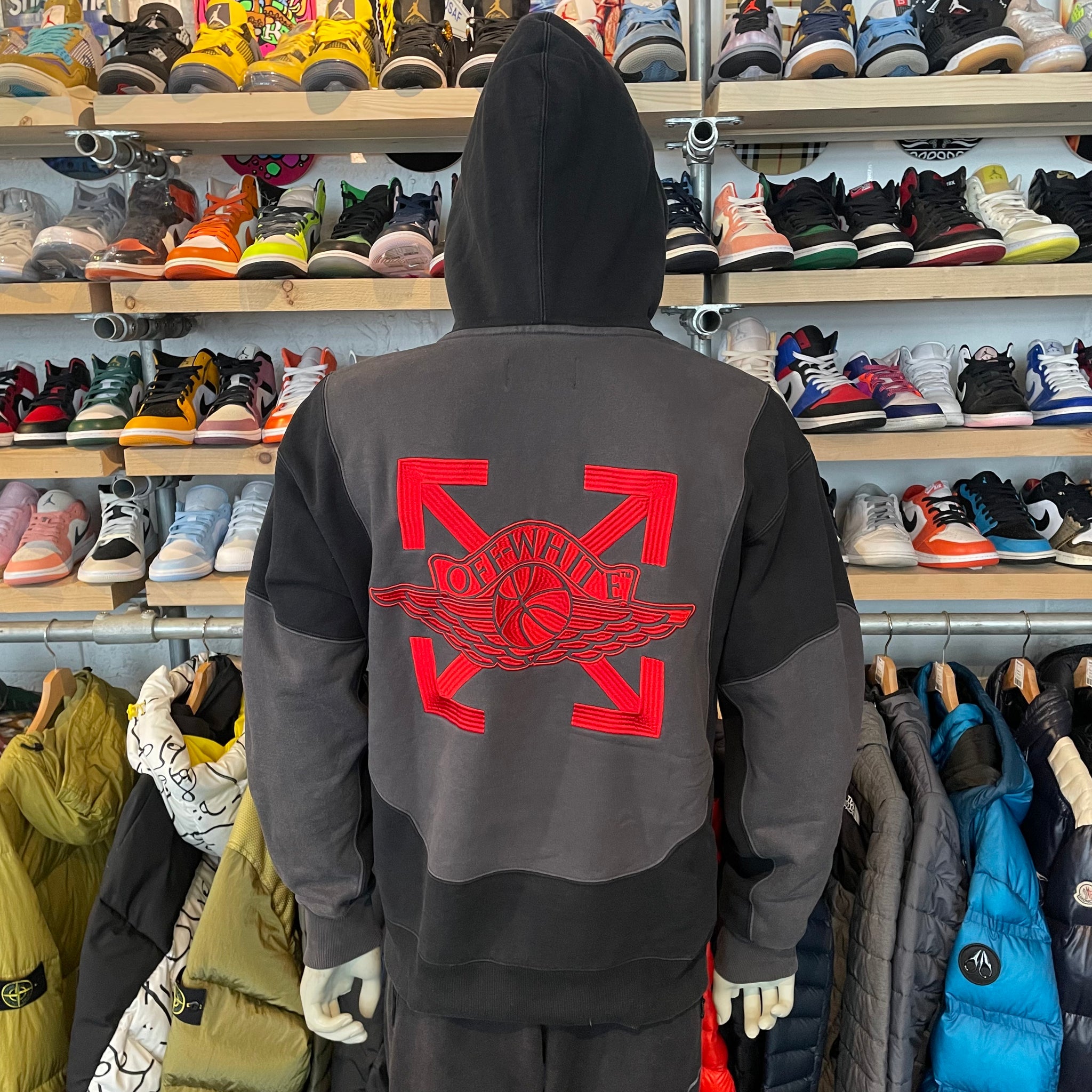 Off White X Jordan Hoodie SaintStreetSneakers