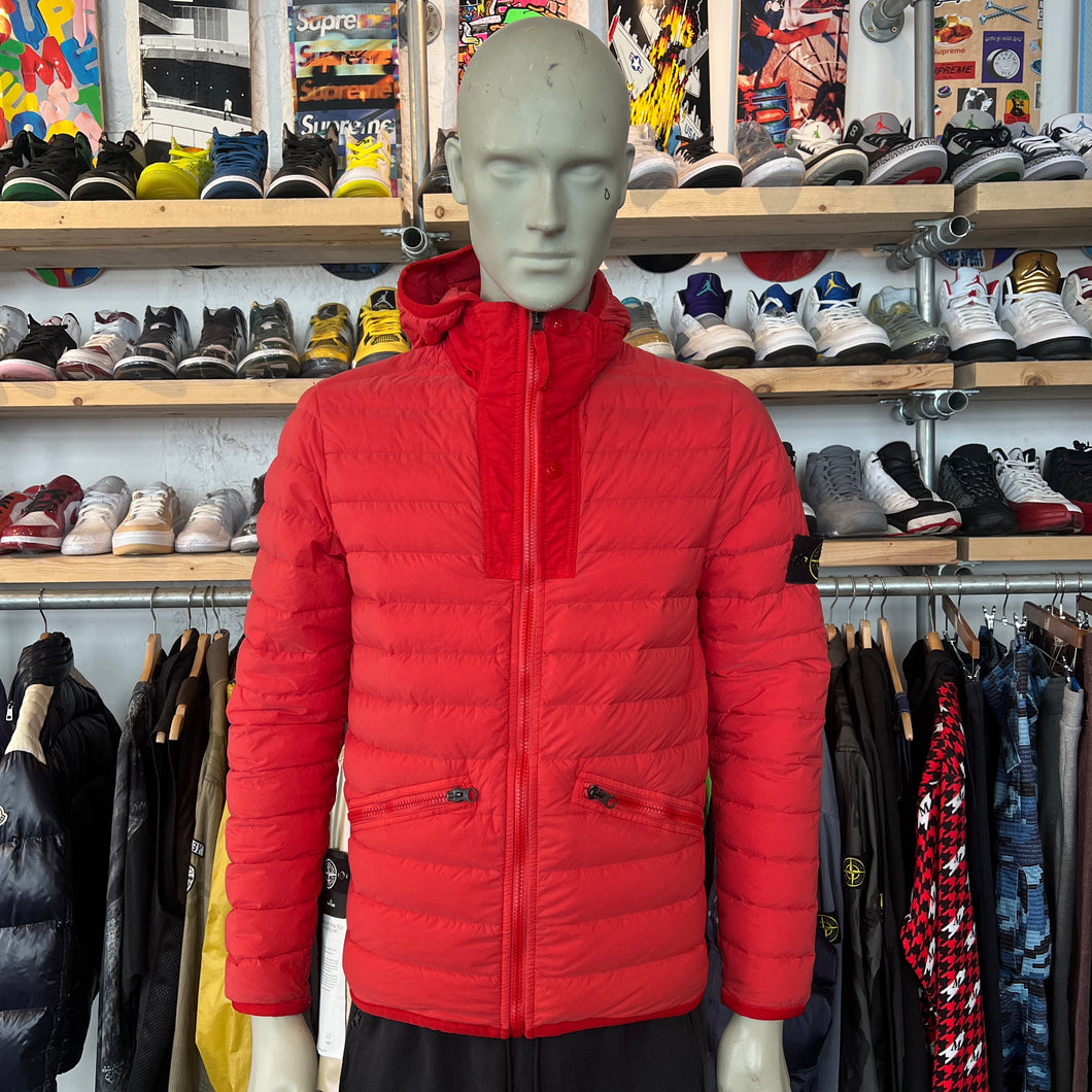 Stone Island Red 'Woven Jacket'