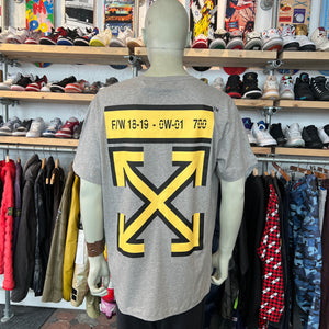 Off White 'Hazard Tape' Tee