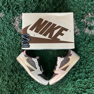Air Jordan 1 Low X Travis Scott 'Reverse Mocha'