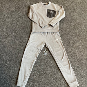 TNF Junior Tracksuit Grey (Youth)