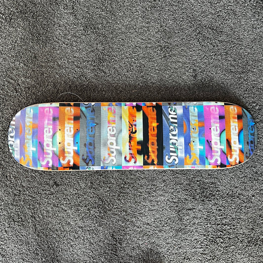 Supreme Distorted Logo Skateboard Deck