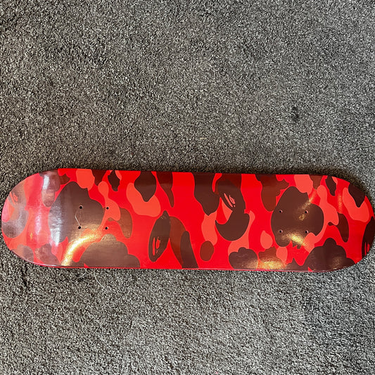 Bape Red Camo Deck