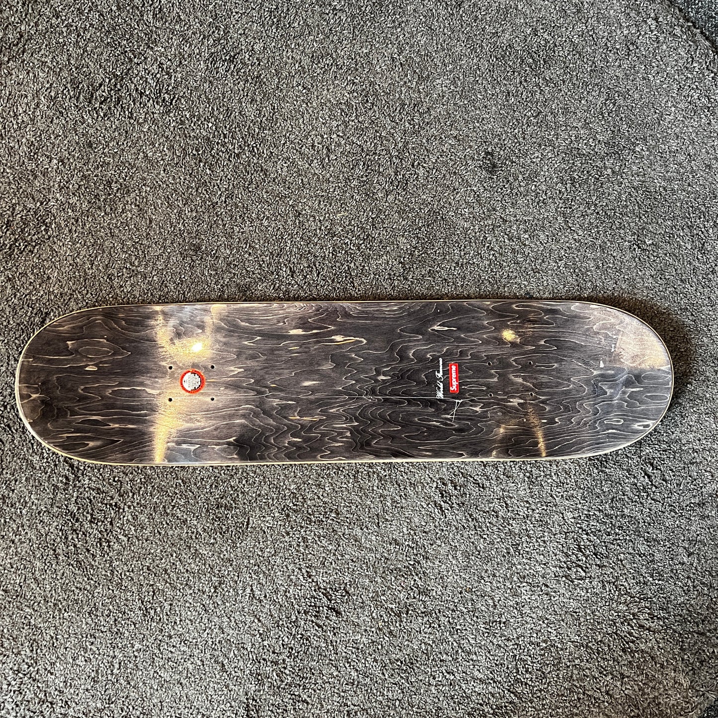 Supreme Chrome Logo Skateboard Deck