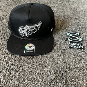 47 'Red Wings' Snap Back Black (Online Only)