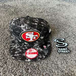 New Era 'San Fransisco 49ers' Black Marbled Snapback (Online Only)