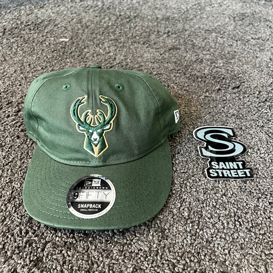 New Era 'Bucks' SnapBack Green