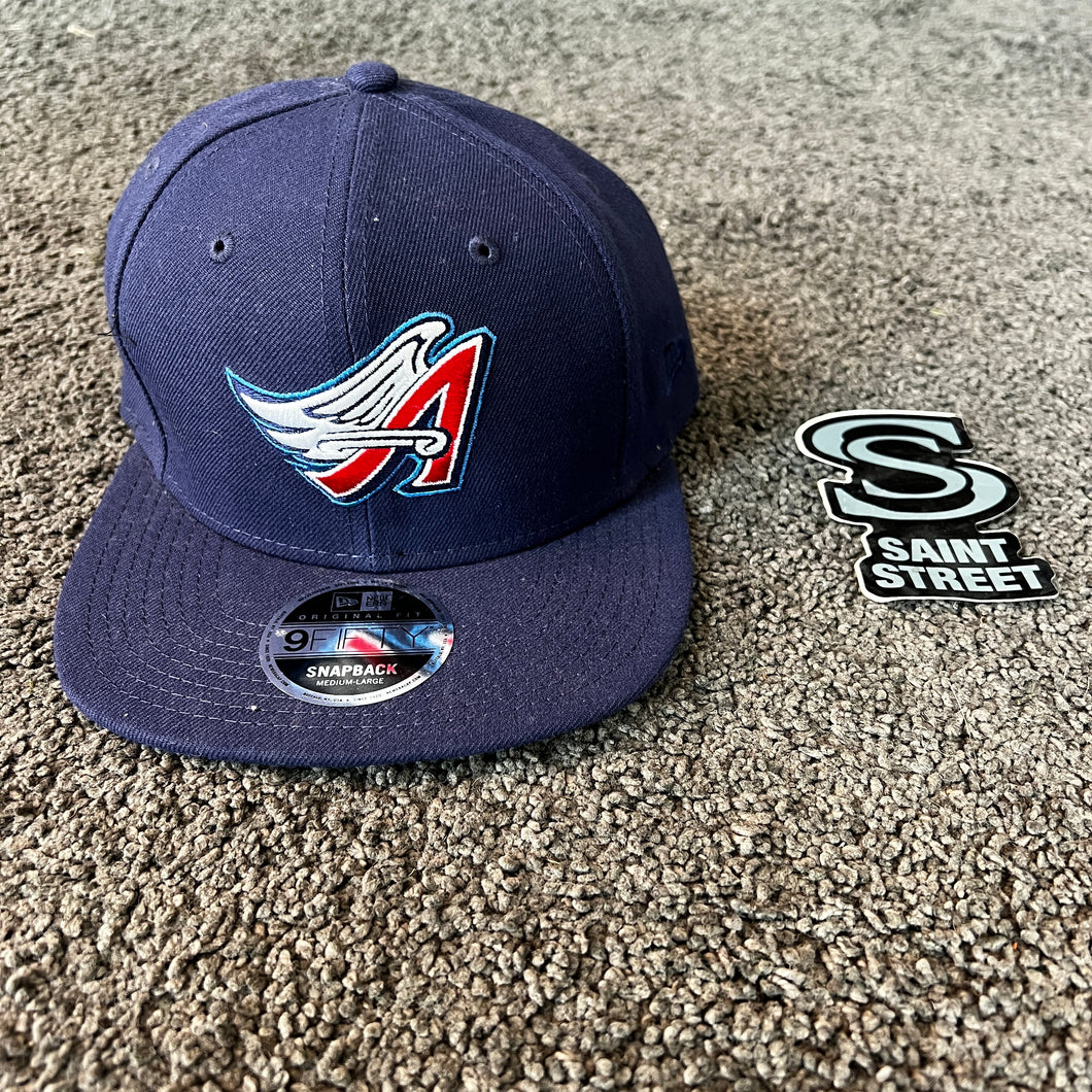 New Era California Angels Wings Navy  (Online Only)