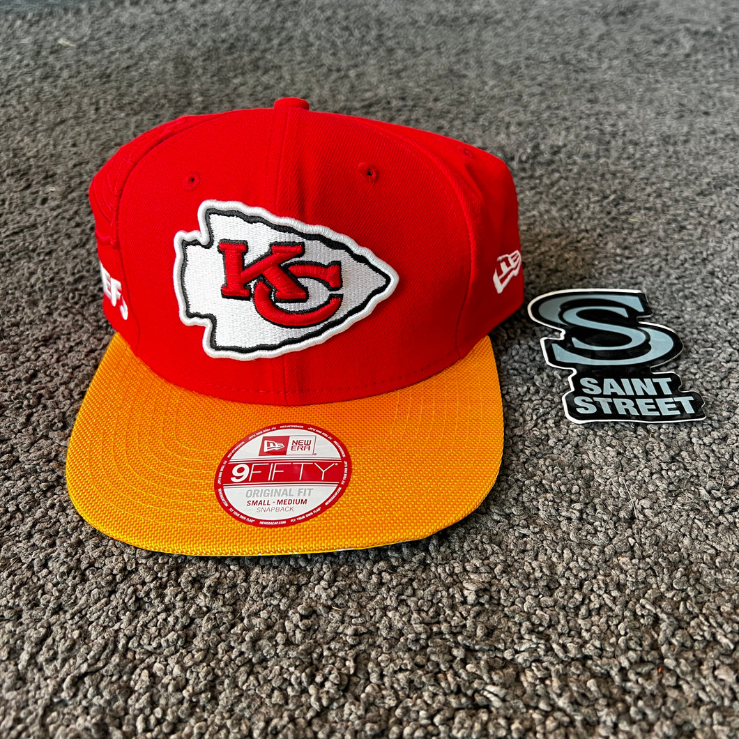 New Era 'Kansas City Chiefs' Red/Yellow SnapBack (Online Only)