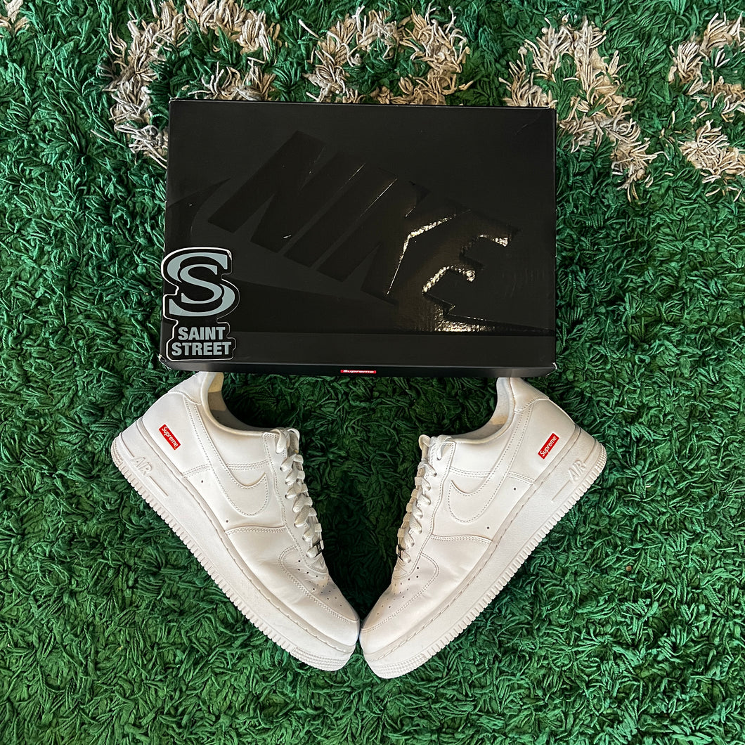 Nike X Supreme AF1 Low White