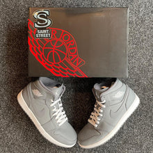 Load image into Gallery viewer, Jordan 1 Mid &#39;Grey/White&#39;
