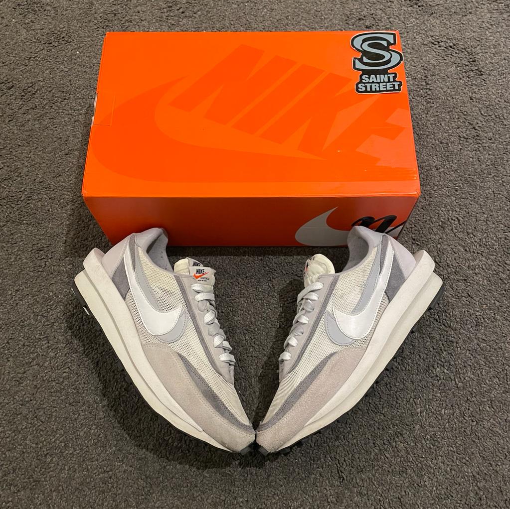 Nike X Sacai LD Waffle 'White/Grey'