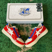 Load image into Gallery viewer, Bape &#39;Shark&#39; Bapsta Red/Blue/White
