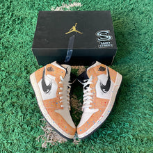Load image into Gallery viewer, Air Jordan 1 Mid &#39;Brush Stroke&#39;
