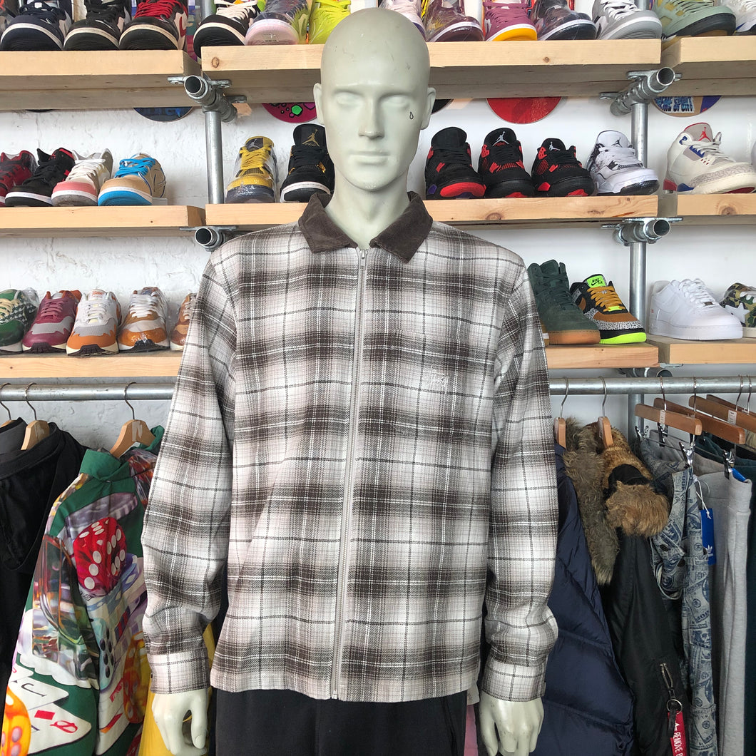 Stussy 'Frank Plaid Zip' L/S Shirt