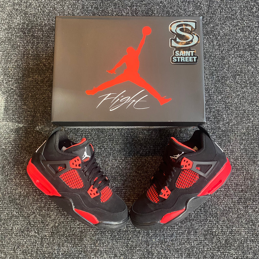 Air Jordan 4 'Red Thunder' – SaintStreetSneakers